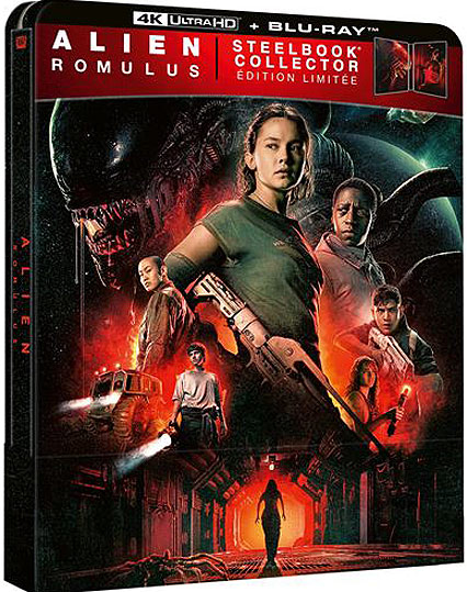 Alien romulus edition steelbook collector bluray 4k ultra hd fr