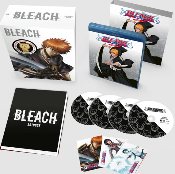 Bleach coffret serie anime Bluray DVD edition collector integrale