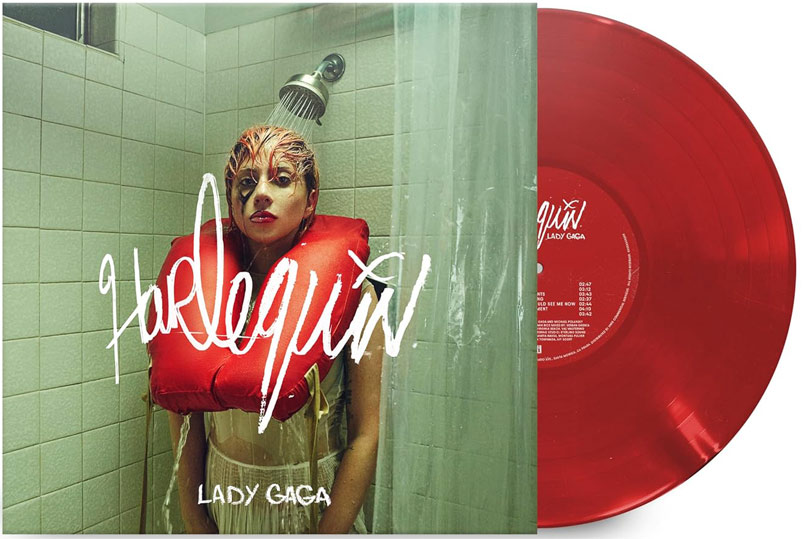 Harlequin lady gaga nouvel album joker vinyl lp cd