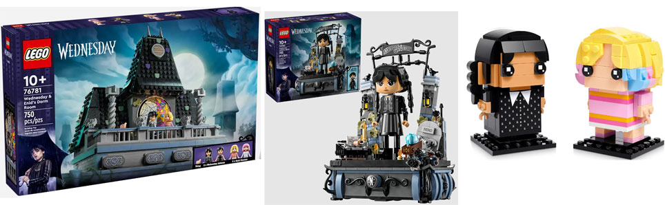 LEGO Wednesday addams netflix collection 2024 noel