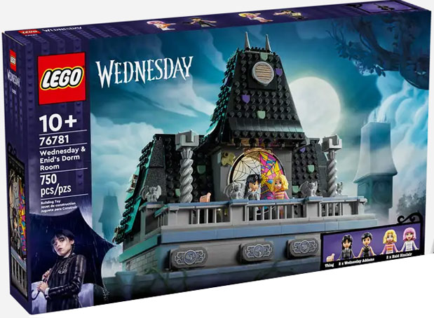 Lego 76781 wednesday maison chambre Mercredi addams Enid