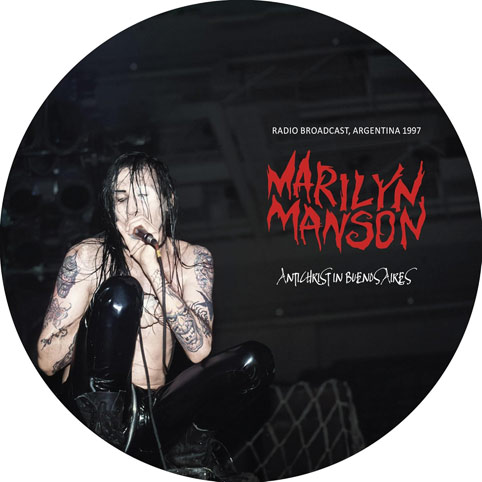 Marilyn Manson live antichrist buenos aires vinyl lp picture disc