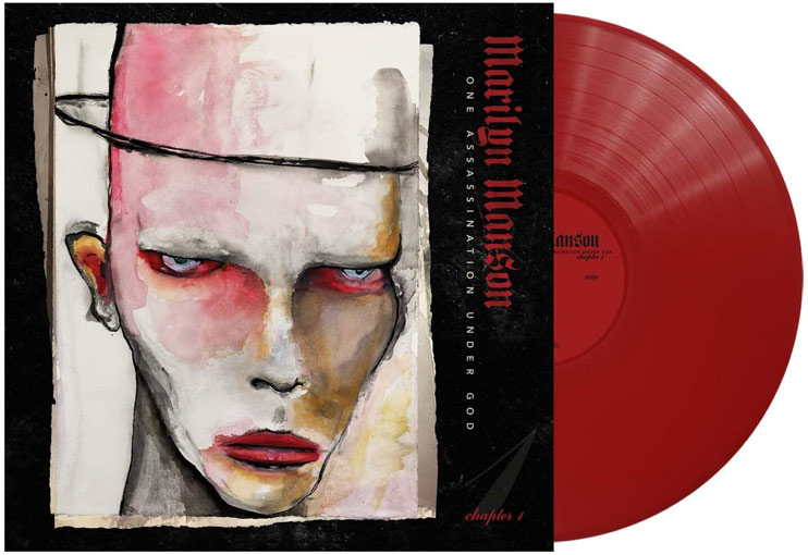 Marilyn manson nouvel album one assassination under god cd vinyl LP edition collector colore