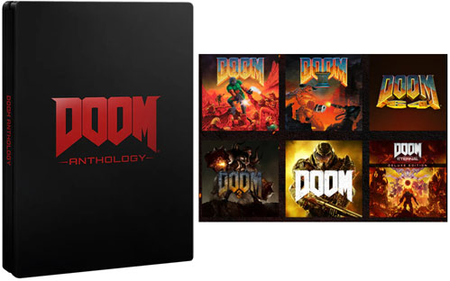 anthologie Doom ps5 xbox nintendo switch steelbook