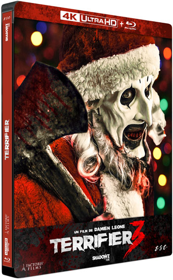 terrifier 3 steelbook collector bluray 4k ultra hd edition fr france