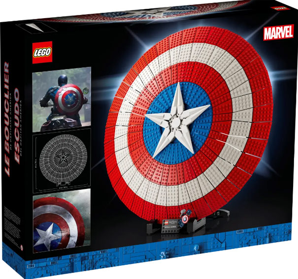 LEGO captain America Shield marvel 76262