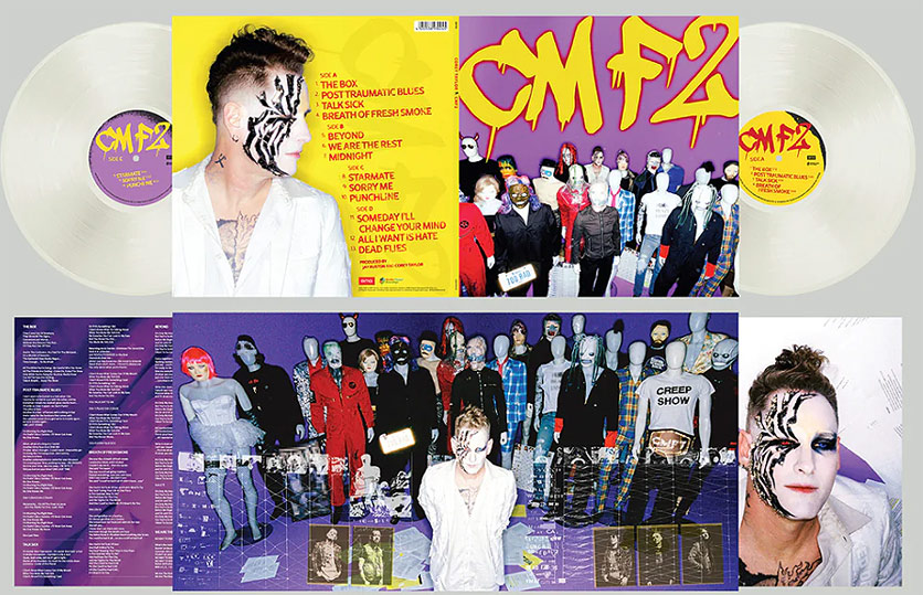 CMF2 corey taylor nouvel album edition vinyl lp 1lp collector clear transparent
