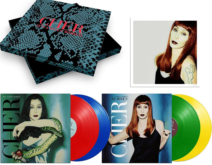 Cher coffret box vinyl LP ediiton collector Its man world 2023 4LP