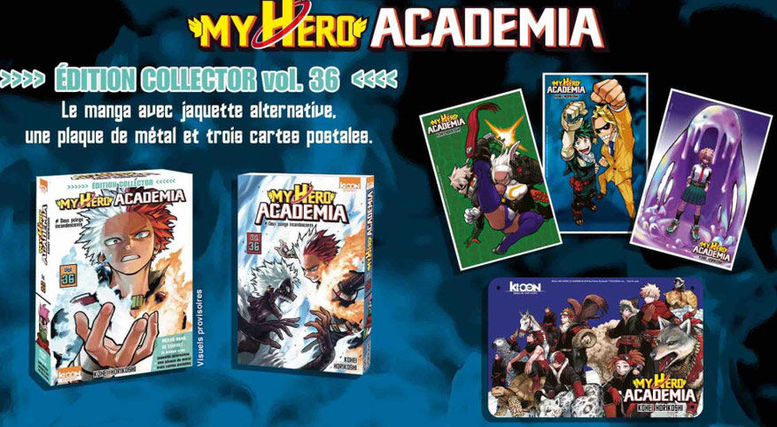 my hero academia tome 36 t36 edition collector limitee manga