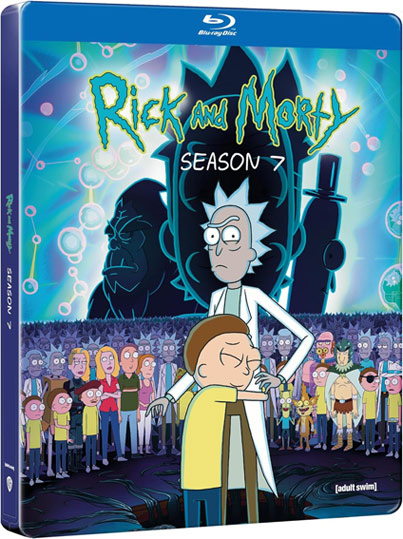 Rick et morty steelbook bluray dvd saison 7 fr