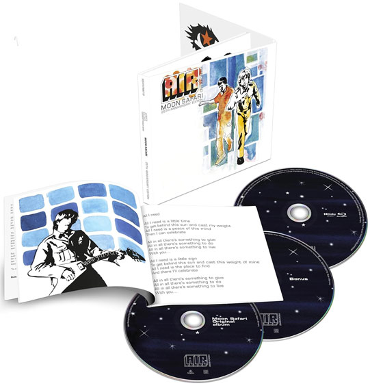 Air moon safari edition CD Blu ray 20th anniversary deluxe 2024