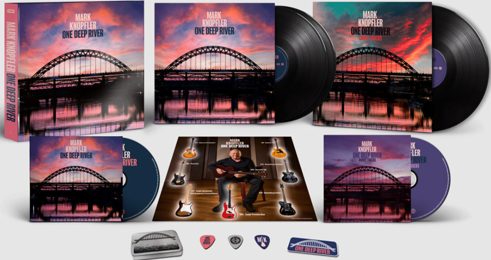 Mark Knopfler one deep river nouvel album coffret box collector vinyl LP CD 2024