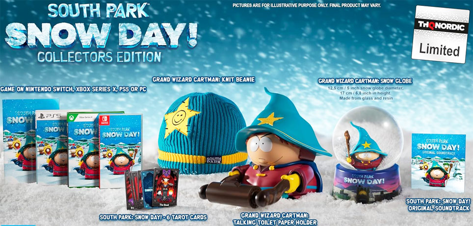 South park snow day edition collector coffret ps5 ps4 nintendo switch