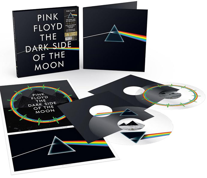 Dark side of the moon pink floyd vinyl picture disc 50th anniversary