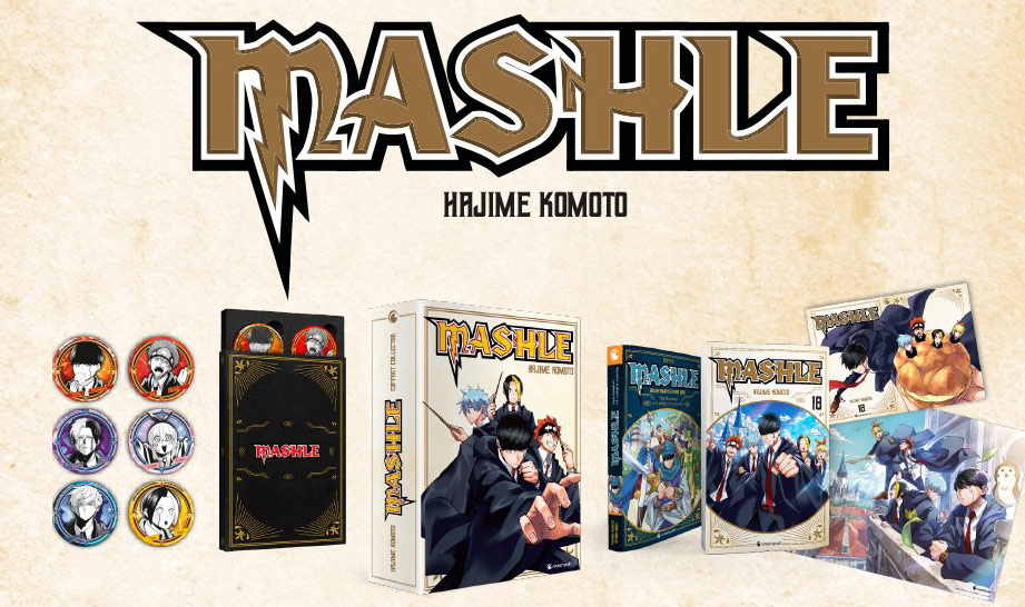 Mashle coffret collector manga tome 18 t18