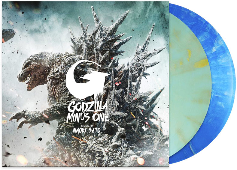 Godzilla Minus One ost soundtrack edition collector limitee vinyl lp 2lp colore