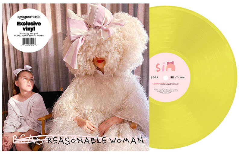 Sia reasonable woman album Vinyle LP CD edition collector 2024