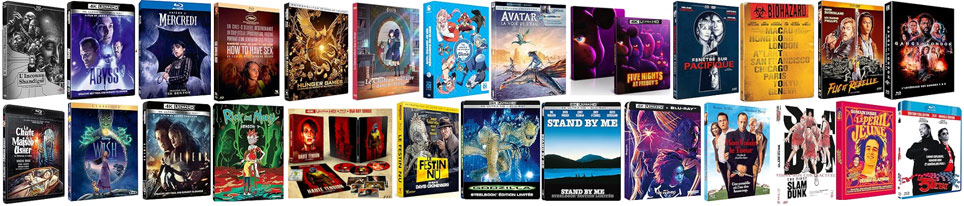 sorti mars 2024 bluray dvd 4k films serie anime edition collector steelbook coffret