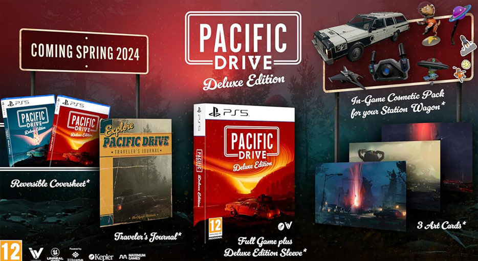 pacific drive jeux video edition collector ps5 2024