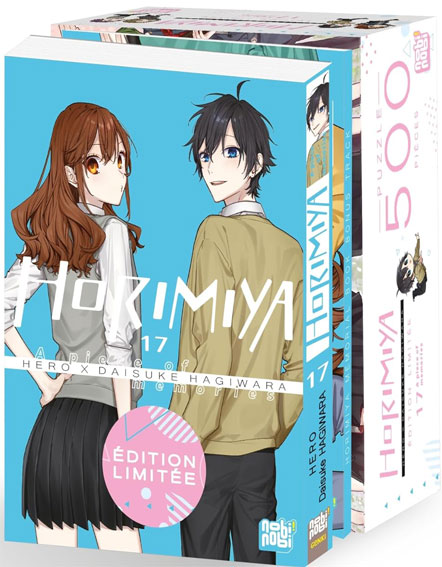 Horimiya manga tome 17 edition collector limitee puzzle