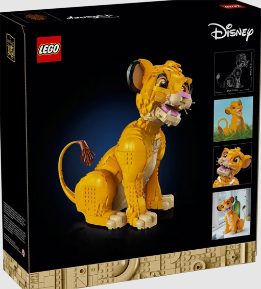 LEGO simba roi lion king lion collector 2024 disney