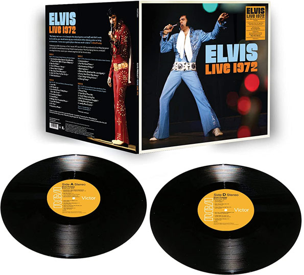 Elvis live 1972 2LP edition double Vinyle LP