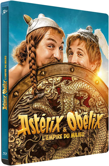 asterix obelix empire du milieu bluray dvd 4K Ultra HD edition Steelbook collector