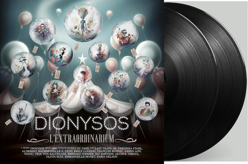 Extraordinarium dionysos vinyl lp 2LP edition nouvel album 2023