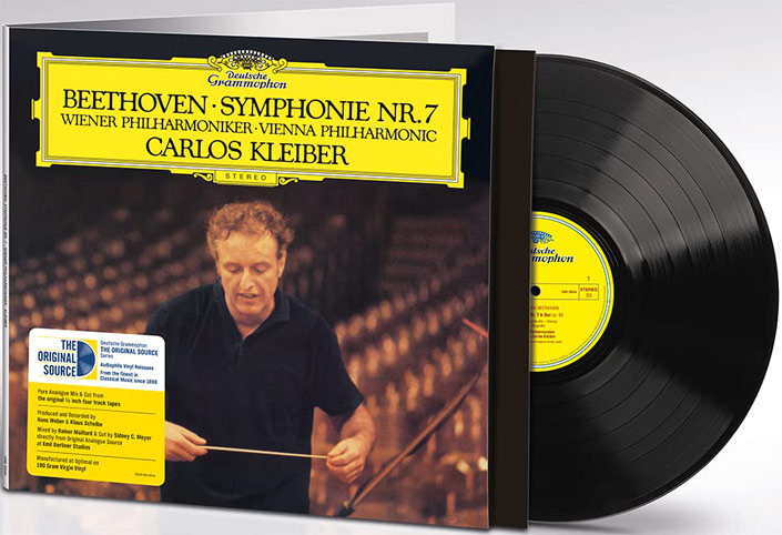 Beethoven Symphony N 7 original source vinyl deutsche grammophon 125 ans anniversary