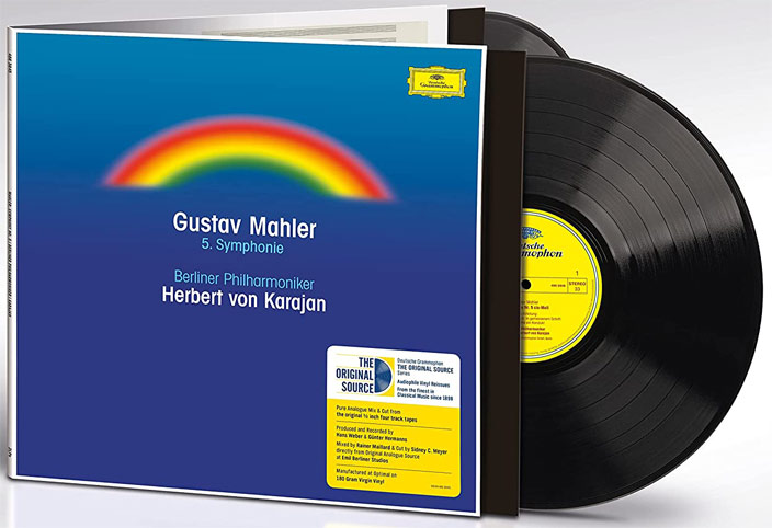 Mahler Symphony N 5 karajan vinyl lp edition original source limite numerote