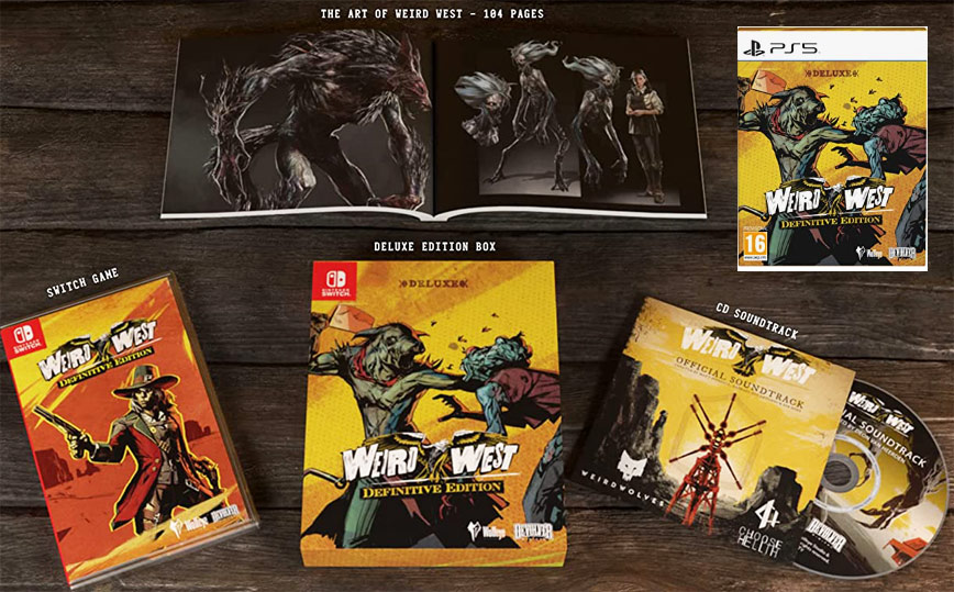 Weird West Definitive Edition collector nintendo Switch PS5 PS4