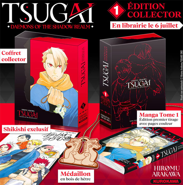 tsugai daemons shadow realm coffret collector manga