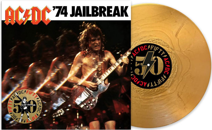 ACDC 74 Jailbreak edition gold or