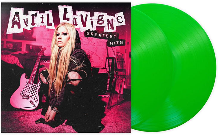 Avril lavigne greatest hits edition double vinyl LP colore 2LP