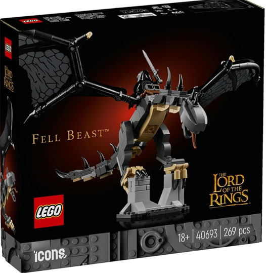lego 40693 lord ring seigneur anneaux dragon fell beast cadeau collector rare
