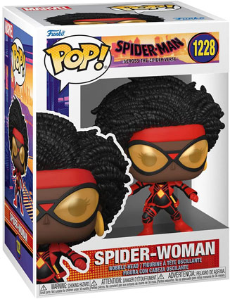 Funko Pop Spider Man Across Spider Verse spider woman