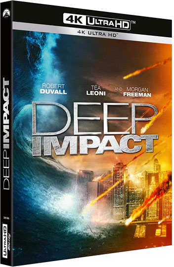 Deep Impact Blu ray 4K Ultra HD edition fr