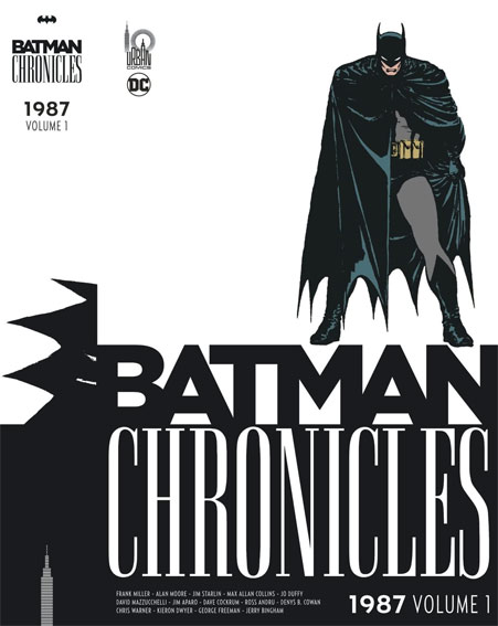Batman Chronicles comics frank miller integrale 1987 tome 1 tome 2