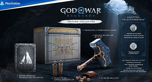 God of War Ragnarok Edition Collector PS5 PS4