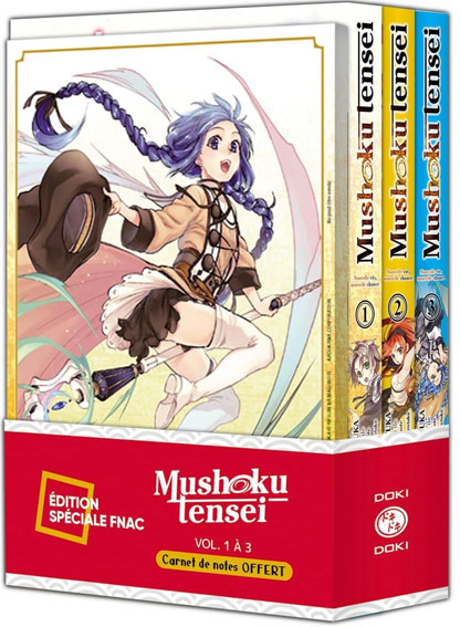 Mushoku Tensei coffret collector manga 3 tomes