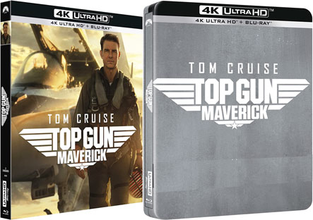 top gun 2 maverick precommand ebluray dvd 4k steelbook