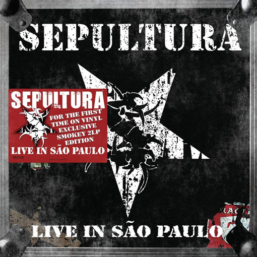 Sepultura Live in Sao Paulo vinyl lp edition