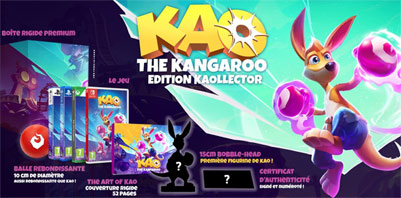 0 kao kagourou kangouroo jeu video collector