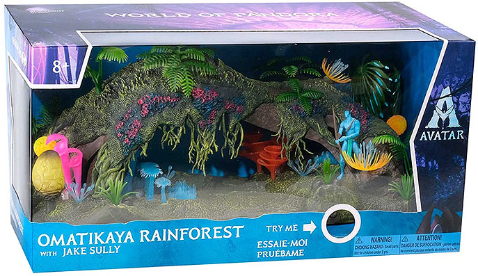 Mcfarlane figurine avatar 2 forest foret omatikaya