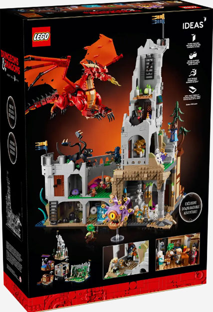 Lego donjons dragons 21348 histoire dragon rouge