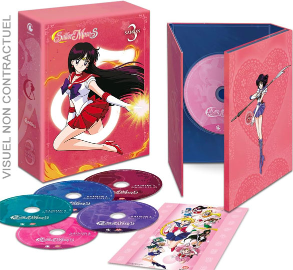 Sailor moon s saison 3 edition collector bluray dvd