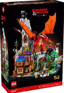nouveau lego donjons dragons 2024 50 anniversaire