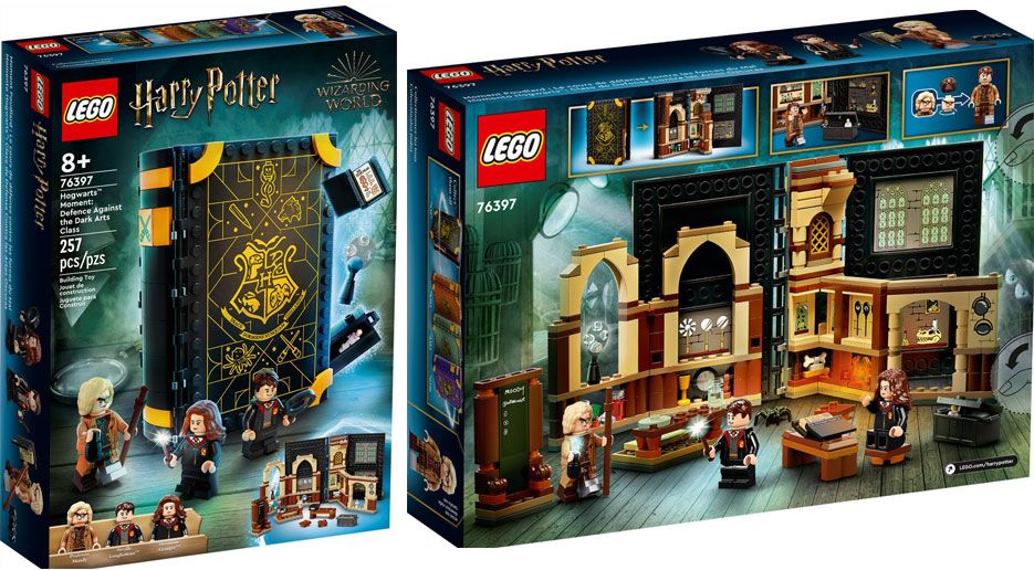LEGO Harry Potter 76397 livre cours poudlard nouveaute 2022