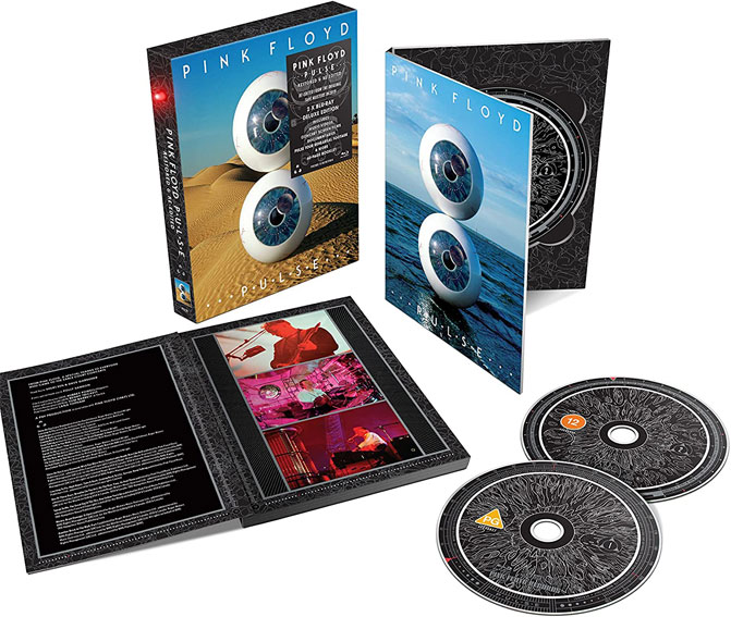 Pink floyd pulse live coffret box collector edition deluxe Bluray DVD
