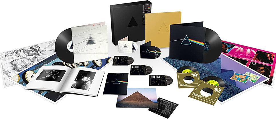 Dark side of the moon coffret 50th anniversary edition collector pink floyd